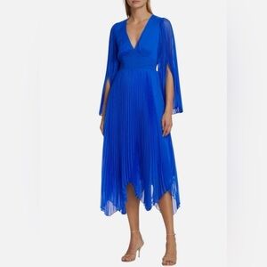 Alice + Olivia Vibrant Blue High Low Dress